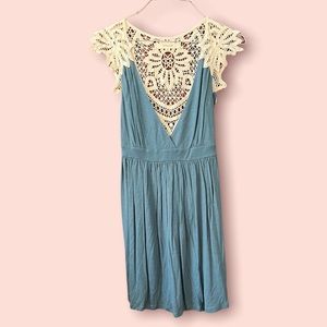 Lace Back Dress